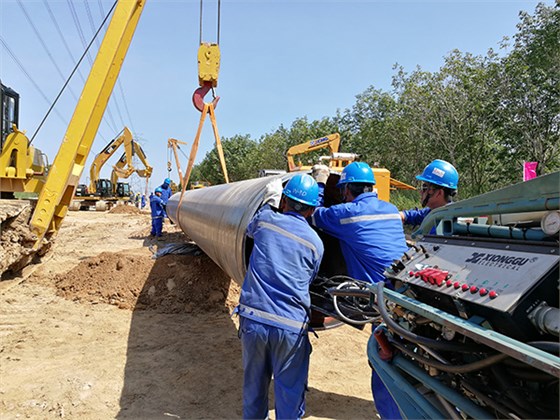 Automatic Welding of Natural Gas Pipeline of Thai Line 5