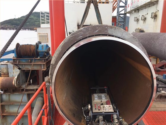 Xionggu Automatic Welding Machine Participates in Offshore Pipeline Project