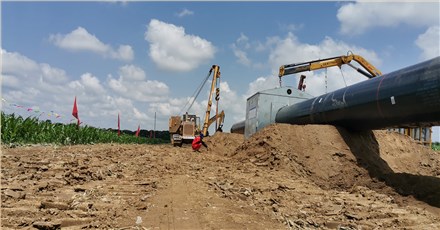 Xionggu pipeline automatic welding machine sends good news, and welding of this lot of the project starts