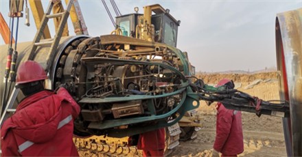 Xionggu Pipeline Automatic Welding Machine Newsletter: The construction of the first lot of the 3rd West East Gas Pipeline has resumed