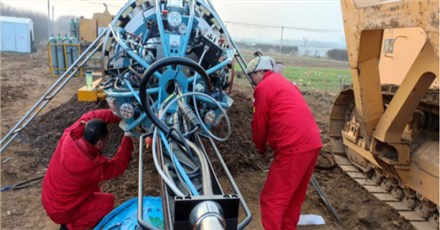 Xionggu Pipeline Automatic Welding Machine Assists the 2nd lot of directional drilling in the middle section of the 3rd West-East gas pipeline