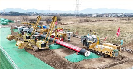 The major Sichuan-East Gas Transmission Project started, Xionggu welding equipment came to help