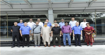 Delegation from Bangladesh’s Ministry of Energy, Petrobangla, and Gas Transmission Company Visits Xionggu Company