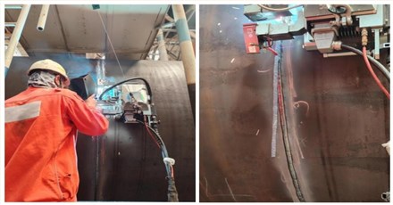 XiongGu Intelligent Welding Machines Boost Efficiency in Offshore Oil and Gas Equipment Manufacturing